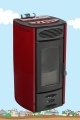 SOBA DE AER CALD SI FUNCTIONARE CU PELLET MODEL ALEGRA  